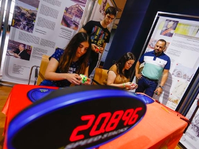 Campeonato autonómico de cubo de Rubik 3