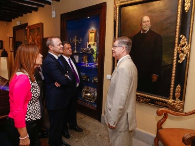 SEGUNDA REUNIÓN CUATRO GRANDES CIUDADES CANARIAS_TELDE_PASEO MUSEO LEÓN Y CASTILLO