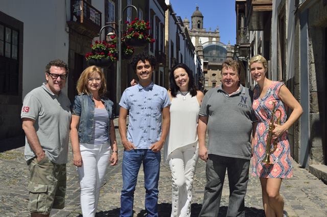 Mestisay con Maite Hontelé, Juan Antonio Roda y Encarna Galván