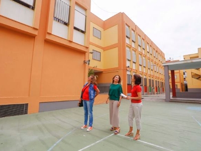 Inversión en mantenimiento en los colegios 3