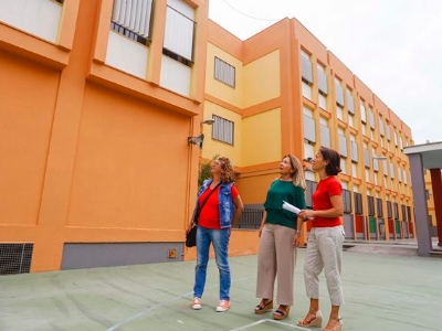 Inversión en mantenimiento en los colegios 4