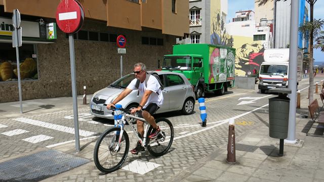 Carril bici OlofPalme