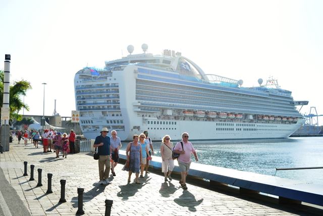 Emerald Princess Muelle Santa Catalina - LPAvisit