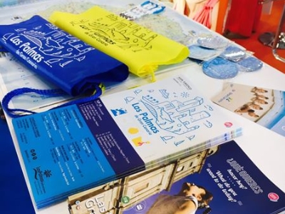 Material promocional LPAvisit Feria cruceros