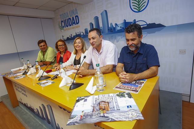 Presentación Fiestas del Rosario en Vegueta
