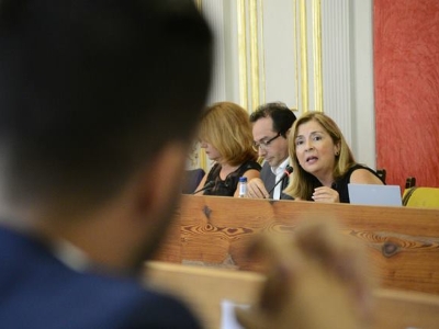 Momento del Pleno de Septiembre