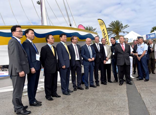 Visita delegación Corea FIMAR 2016
