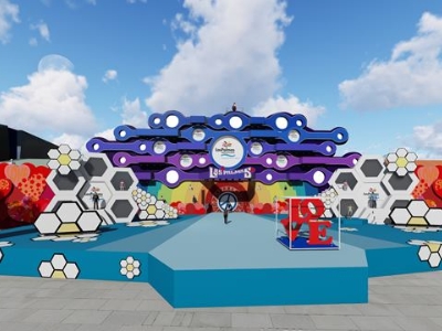 Presentación del escenario del Carnaval 3