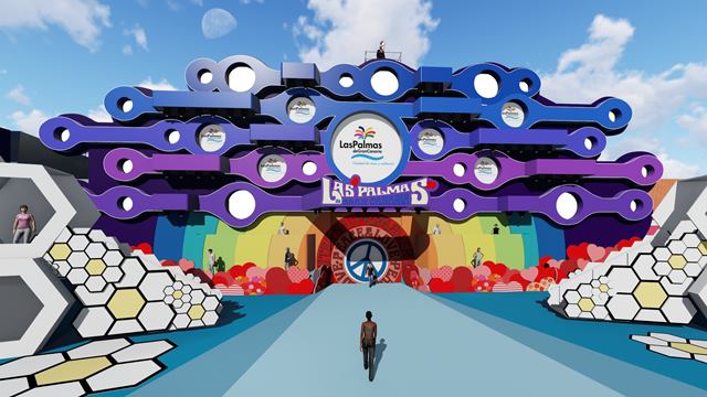 Presentación del escenario del Carnaval
