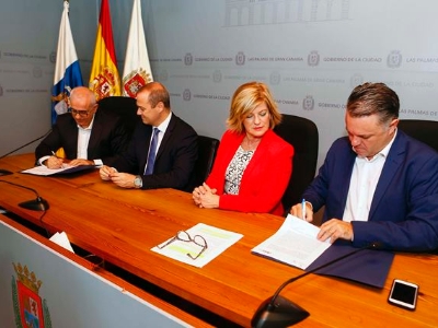 Firma de la retransmisión del Carnaval en TV 2