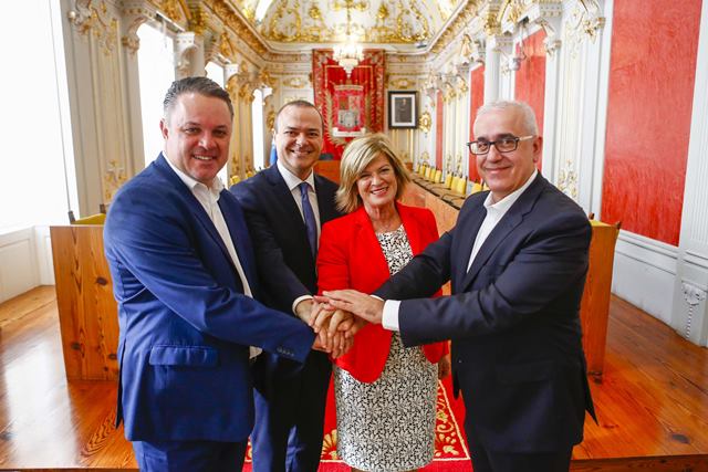 Firma de la retransmisión del Carnaval en TV 4