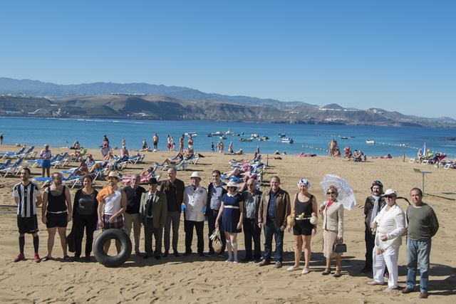 Presentación proyecto recreación histórica playa de Las Canteras 2