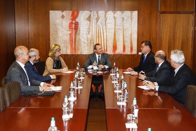 El Alcalde con el Comité de Personas con Discapacidad de Canarias