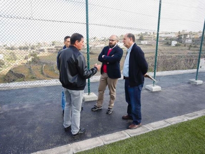 Mejoras en el campo de fútbol La Mayordomía II 2