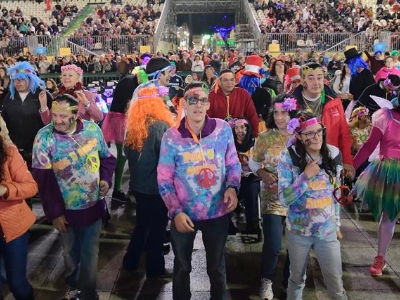 Público en la gala por la integración Carnaval 2017