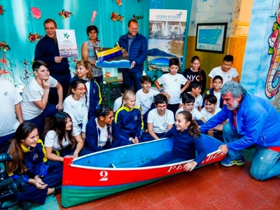 Taller de jolateros en el CEIP Guanarteme Ciudad Atlántica 2017