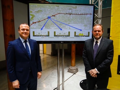 Comienzan las obras de la MetroGuagua 4