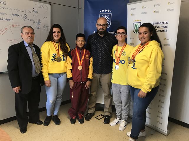 Medallistas del campeonato de España junior, infantil y cadete