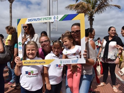 Disfruta Respeta ciudad de mar