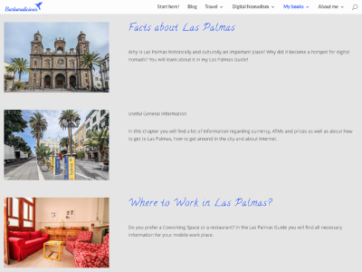 Captura pantalla de la Web Barbarallicuous