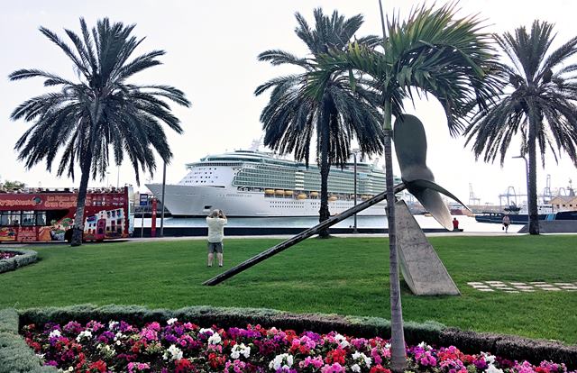 Independence of the seas en el Muelle Santa Catalina
