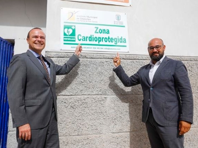 Desfibriladores en 36 centros deportivos 2