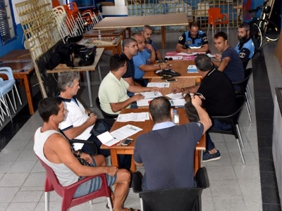 Reunión seguridad Travesía a Nado San Cristóbal