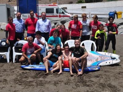 Surf terapéutico para capacidades diferentes 2