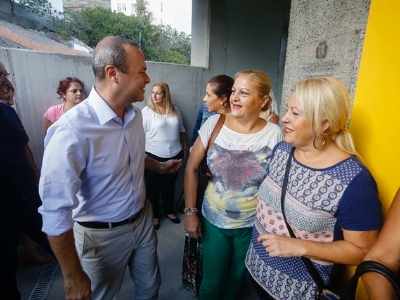 El alcalde Hidalgo se reúne con los vecinos del Cono Sur