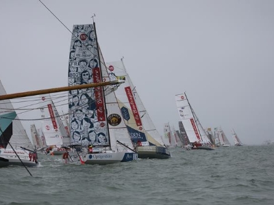 La flota de la Mini Transat ya navega rumbo a Las Palmas de Gran Canaria 3