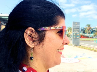 Gafas personalizadas con la Metroguagua 2