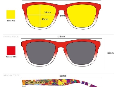 Gafas personalizadas con la Metroguagua