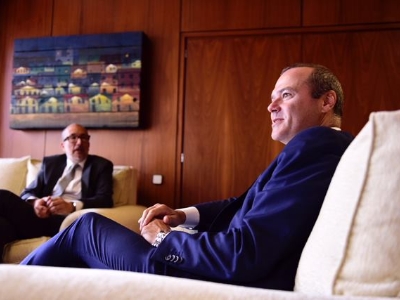 Reunión con el nuevo presidente del  Herbalife Gran Canaria 2