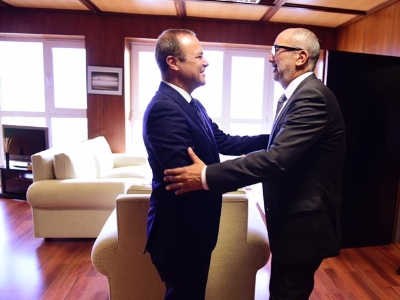 Reunión con el nuevo presidente del  Herbalife Gran Canaria 3