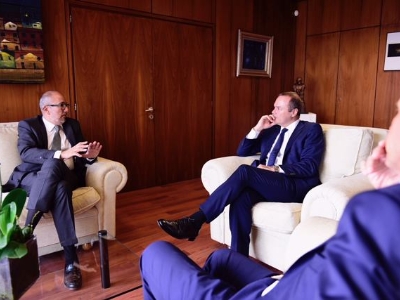 Reunión con el nuevo presidente del  Herbalife Gran Canaria