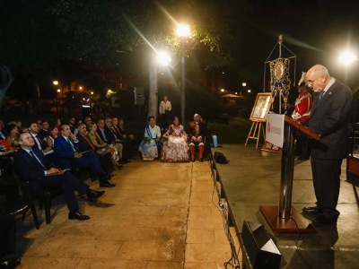 Simón Pérez, párroco de la Iglesia de La Luz, abre con su pregón las fiestas de La Naval 2017 2