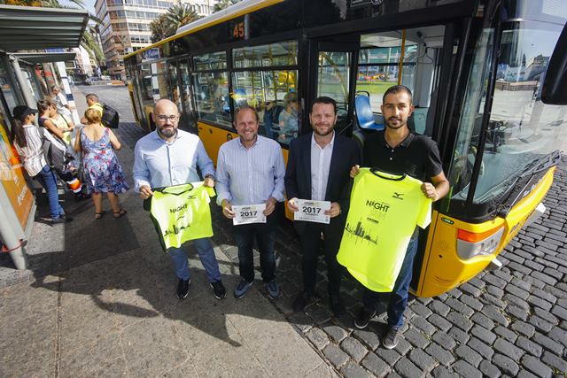 El Ayuntamiento y Guaguas Municipales facilitan transporte gratuito para los participantes de la carrera LPA Run Night 3