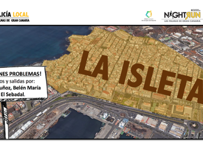 Seguridad, limpieza y la movilidad durante la HSR Night Run en LA ISLETA
