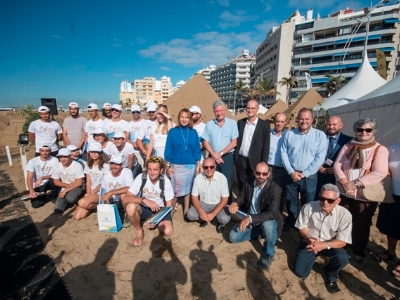 Inauguración del Belén de Arena 2017 3