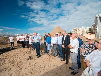 Inauguración del Belén de Arena 2017