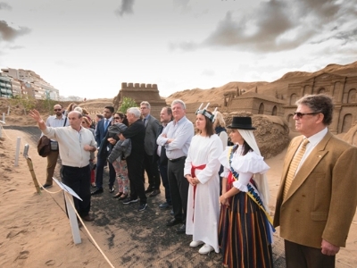 Las Lucías en el Belén de Arena 2017 2