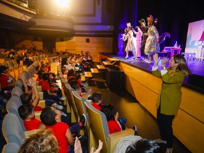 500 alumnos de infantil y primaria del Distrito Vegueta Cono Sur Tafira en el Teatro