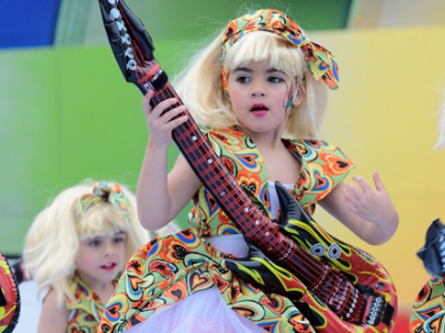 festival de disfraces infantiles