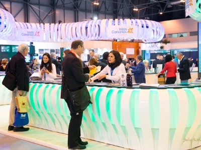 LPGC en el stand de Islas Canarias y Gran Canaria