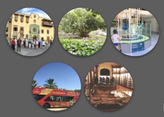 La Casa de Colón, el Jardín Canario y el Museo Elder son los atractivos más visitados en Las Palmas de Gran Canaria