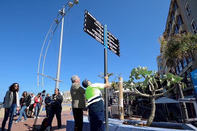 Nueva señalización Las Canteras 3