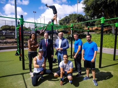 El Ayuntamiento invierte cerca de 100.000 euros en la renovación de las canchas deportivas del Parque Juan Pablo II 2