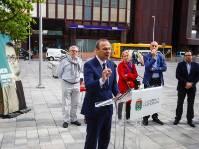 La capital dedica la nueva plaza creada tras el Hotel AC al doctor Manuel Monasterio, El médico de los pobres 2