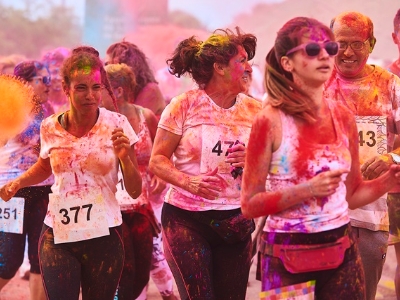 Tercera edición de la Carrera de Colores Over the Rainbow 5