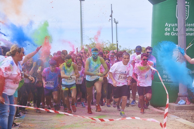 Tercera edición de la Carrera de Colores Over the Rainbow